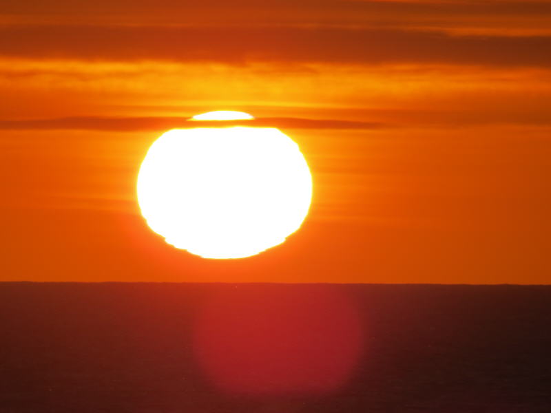 Sunset Antarctica