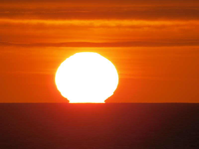 Sunset Antarctica