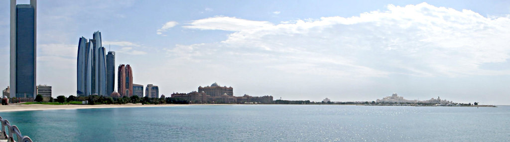Abu Dhabi Marina Causeway Abu Dhabi Panorama