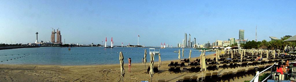 Abu Dhabi West beaches Abu Dhabi Panorama