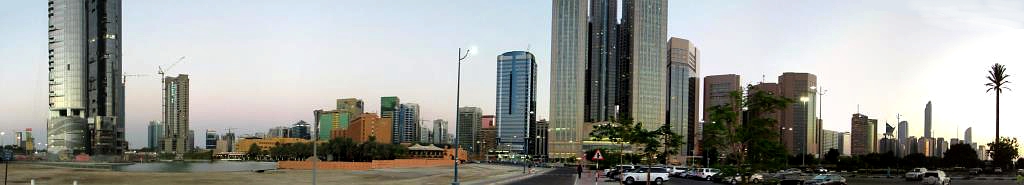 Abu Dhabi East Corniche Abu Dhabi Panorama