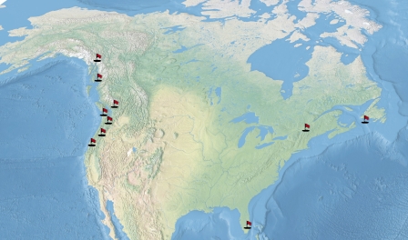 Nordamerika geographisch